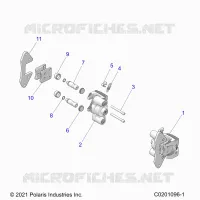 BRAKES, BREMSZANGE VORNE