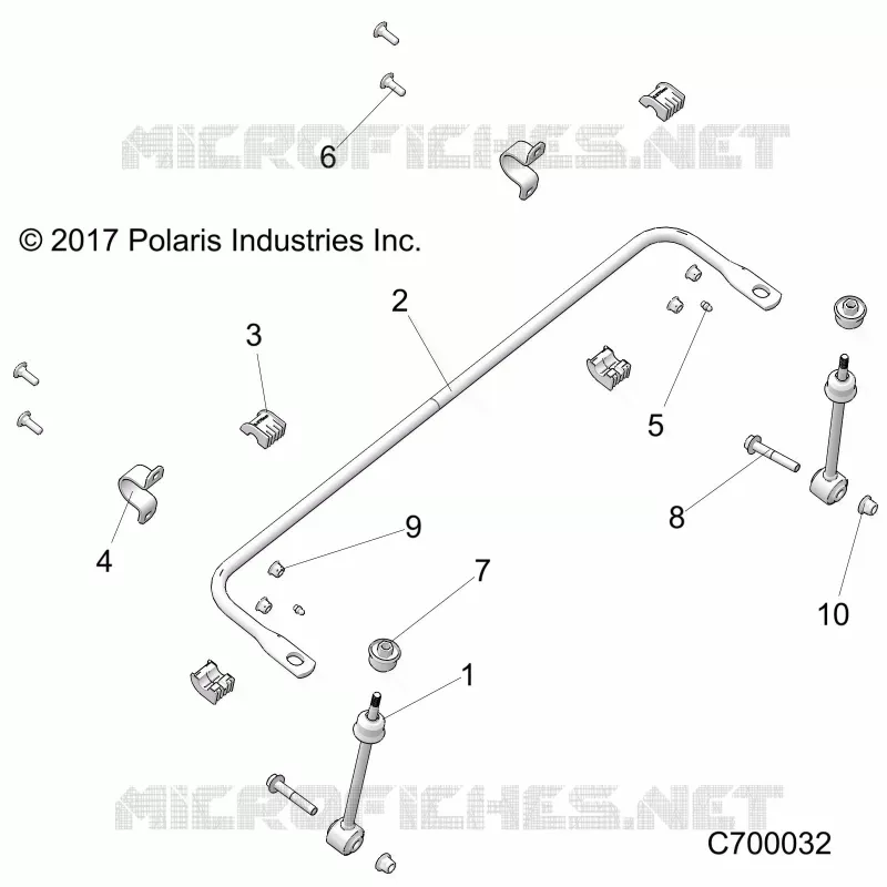 SUSPENSION, FRONT STABILISATORSTANGE- R21RRE99JA (C700032)