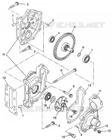 WASSERPUMPE 600 XCR 0975677, 600 XCR SE H975677 and EUROPEAN 600 XCR SE E975 (4937963796D003)