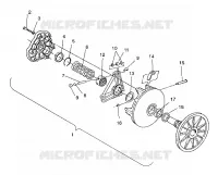Antriebskupplung ASSEMBLY XLT/0930767,XLT SP/0930667    XLT SKS/0930567 (4923012301026A)