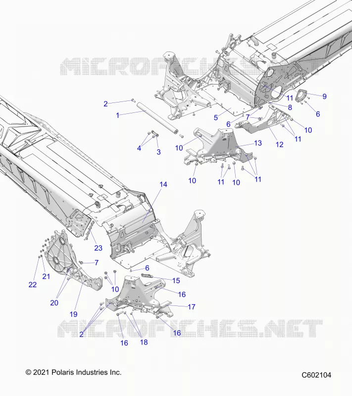 CHASSIS, BULKHEAD ASM.