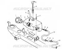 ÖLTANK ASSEMBLY  2X4 300 W957530 (4930053005A013)