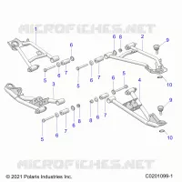 FRONT SUSPENSION CONTROL ARMS