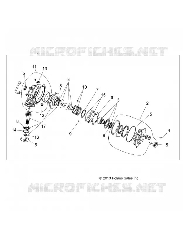 ANTRIEB, FRONT GEARCASE