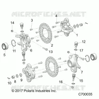FRONT SUSPENSION HUB