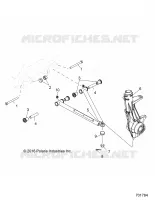 SUSPENSION, A-ARM AND STREBE MOUNTING