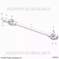 ANTRIEB, FRONT PROP SHAFT