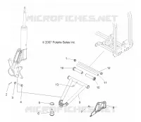SUSPENSION, A-ARM and STREBE MOUNTING