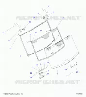 WINDSCHUTZSCHEIBE, FIXED