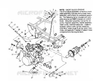 MOTORAUFHÄNGUNG Sportsman 4x4 W958040 (4930403040A010)