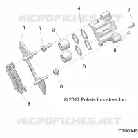 BRAKES, HINTERSATTELS