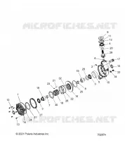 ANTRIEB, FRONT GEARCASE INTERNALS