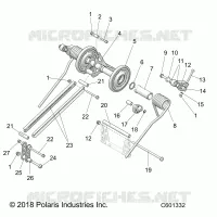 SUSPENSION, HINTER DREHMOMENTARM