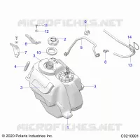 KRAFTSTOFFSYSTEM, FUEL TANK ASM.