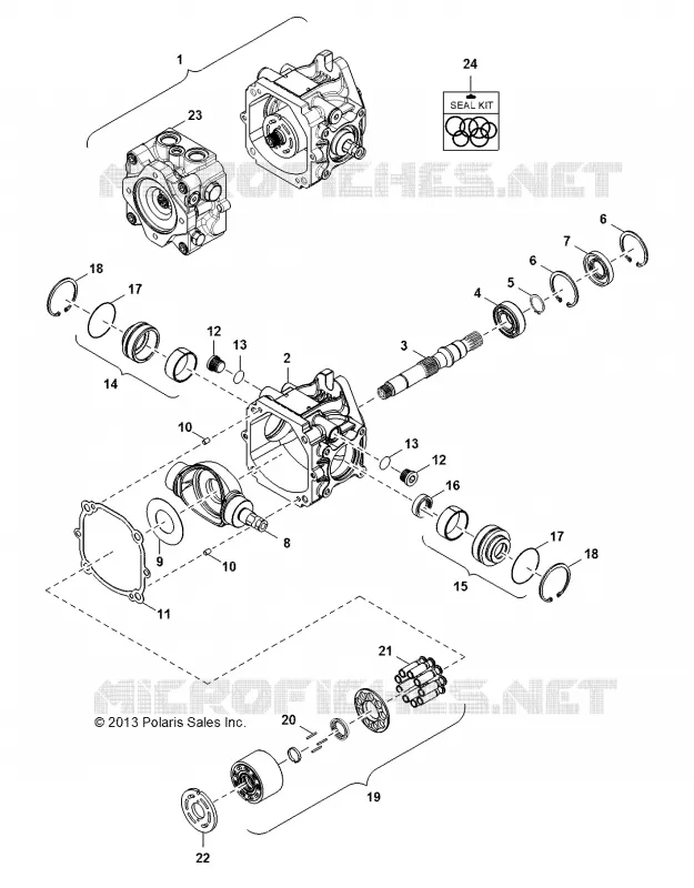 HYDRAULIK PUMPE HAUPTGEHÃ¤USE