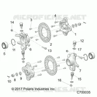 FRONT SUSPENSION HUB