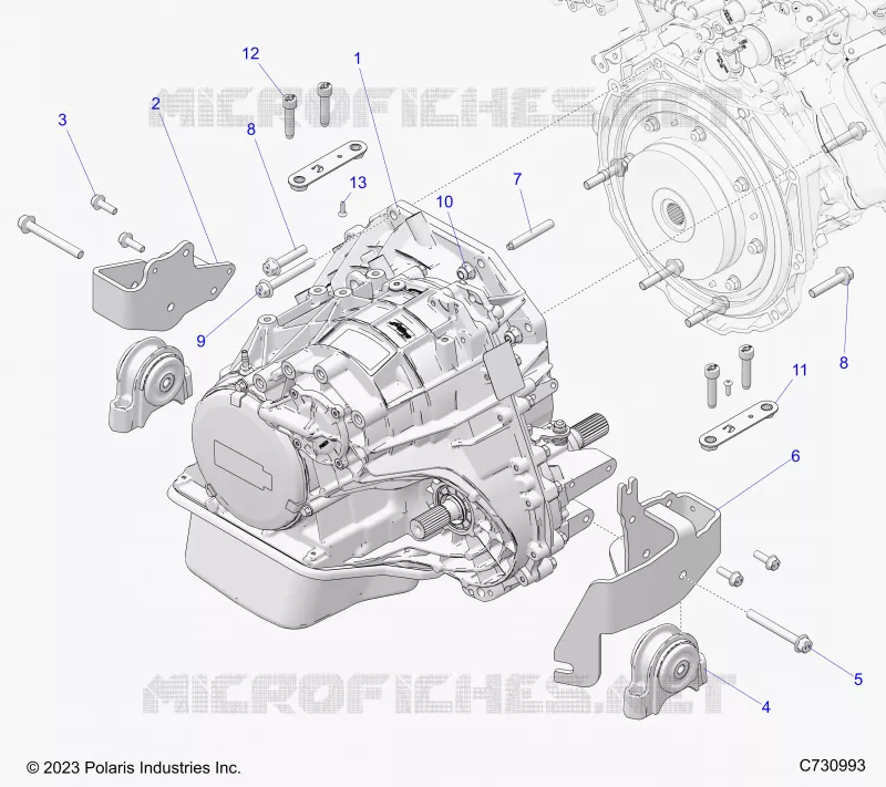 ANTRIEB, TRANSMISSION MOUNTING