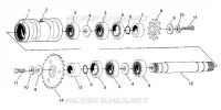 CENTER TIGHTENER SCRAMBLER W967840 (4935823582B013)