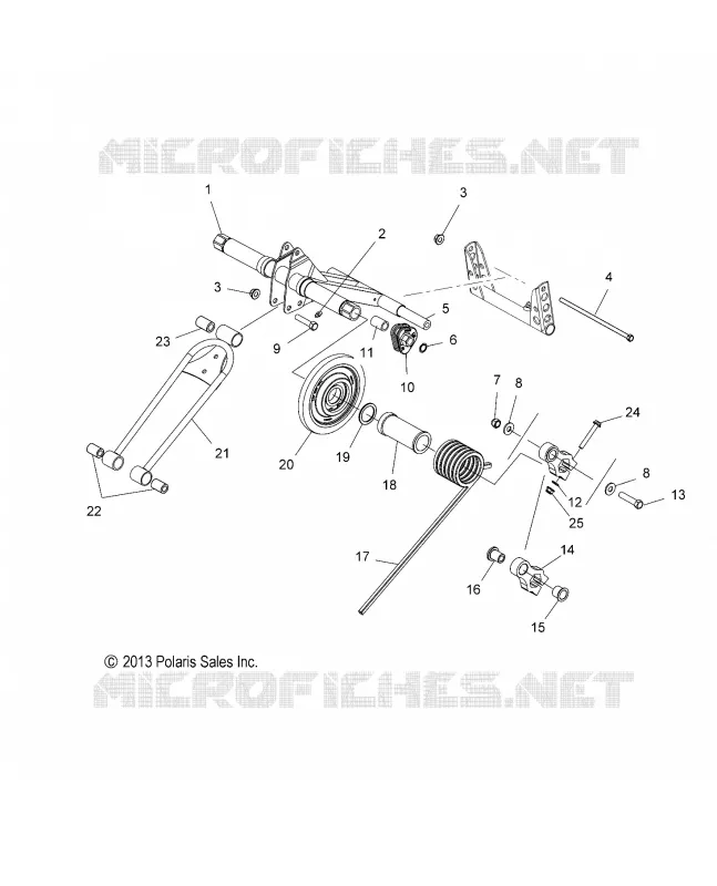 SUSPENSION, HINTER DREHMOMENTARM