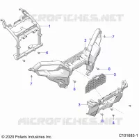 FRONTSTOSSSTANGE AND MOUNTING