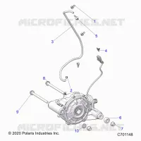 ANTRIEB, FRONT GEARCASE MOUNTING