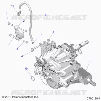 ANTRIEB, MAIN GEARCASE MOUNTING