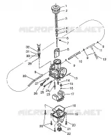 VERGASER 700 RMK 0970966, 700 SKS 0970566, AND EUROPEAN 700 SKS E970566 (4938573857C010)