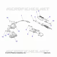 ENGINE, AUSPUFFKLAPPE ASM. AND ACTUATOR