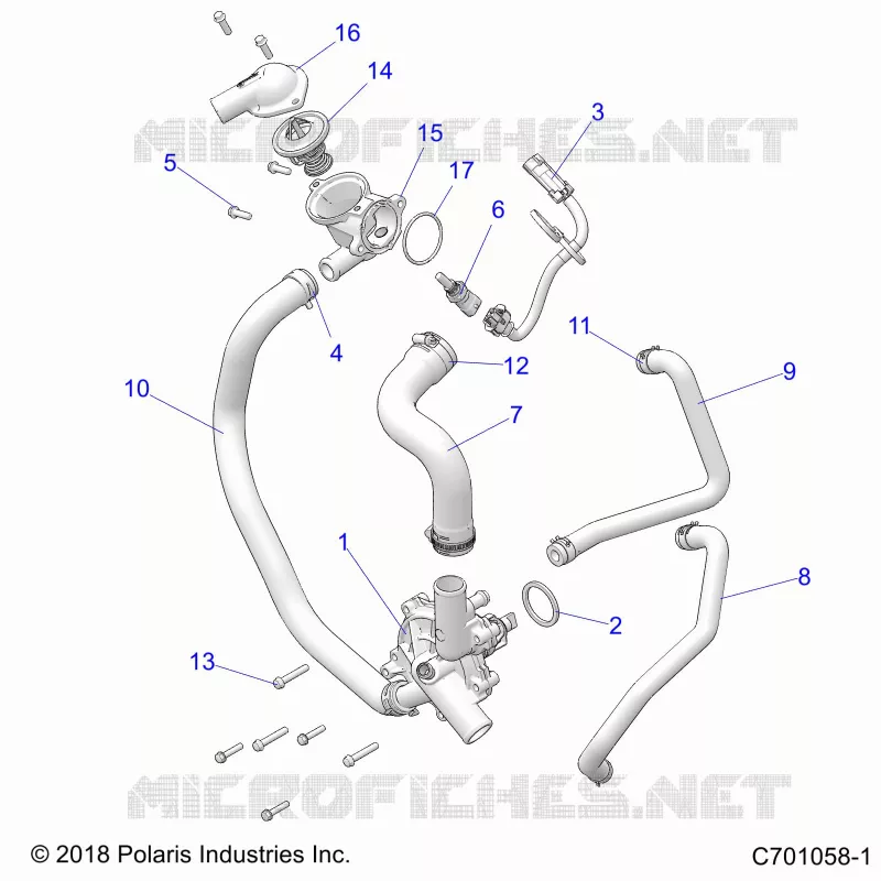 MOTOR, WATERPUMP AND BYPASS