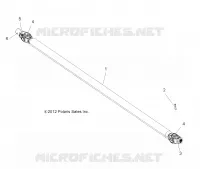 DRIVE TRAIN, FRONT KARDANWELLE