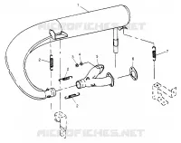 ABGASSYSTEM 500 CARB 0952764 (4929192919C002)