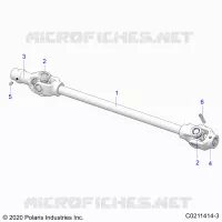 ANTRIEB, FRONT PROP SHAFT