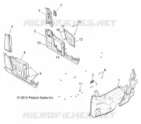 FRONT FLOOR SCHUTZBLECH-