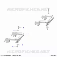 KAROSSERIE HINTEN RACK, HANDGRIPS