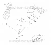 SUSPENSION, A-ARM and STREBE MOUNTING