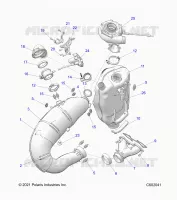 ENGINE, ABGASSYSTEM AND TURBO ASM.
