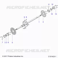 HINTERRADAUFHÃ„NGUNG AXLE