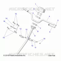 LENKUNG, H-BAR, LENKUNG POST, GRIPS