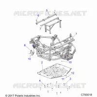 CHASSIS, MAIN FRAME AND SKID PLATES