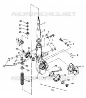 FRONT Verstrebung 4X4 350L S938139 (4924342434014A)