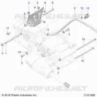 ANTRIEB, MAIN GEARCASE MOUNTING