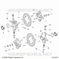 FRONT SUSPENSION HUB