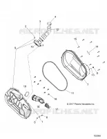 DRIVE TRAIN, CLUTCH COVER AND DUCTING