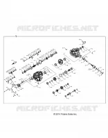 ANTRIEB, MAIN GETRIEBEGEHÄUSE INTERNALS