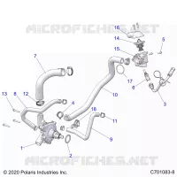 MOTOR, WATERPUMP AND BYPASS