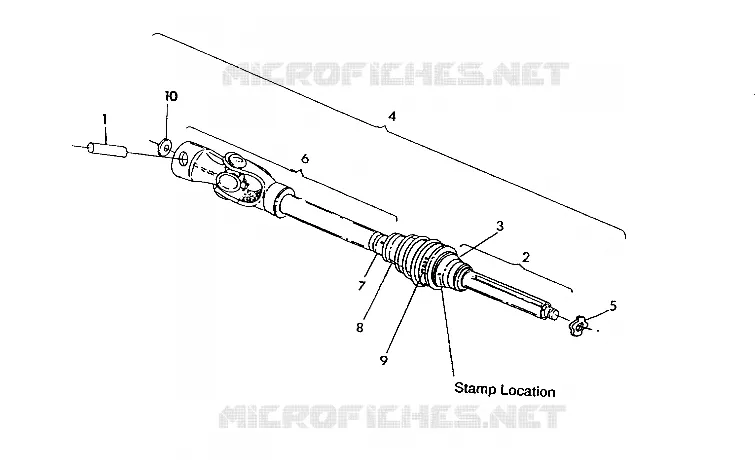 CV JOINT 350 4X4 / W928139 (4922832283017A)