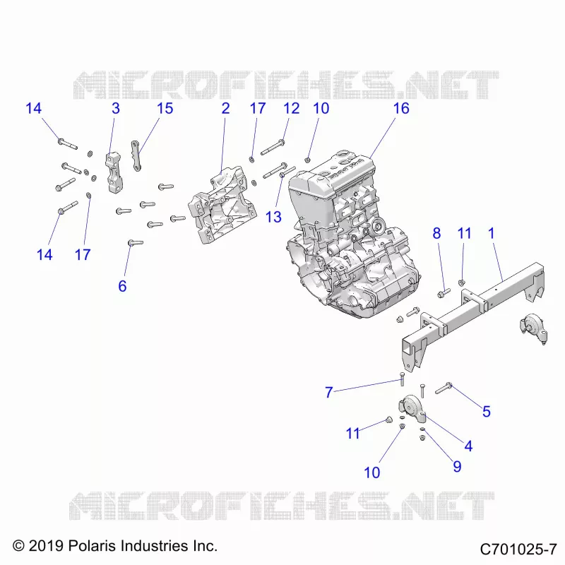 ENGINE, MOTORAUFHÃ„NGUNG