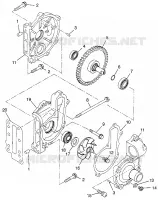 WASSERPUMPE 700 XCR 0985678(A) and EUROPEAN 700 XCR E985678 (4943114311D001)