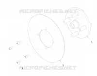 RADS, COMPONENTS, END, 9.21 INCH, DISC 4 BOLT