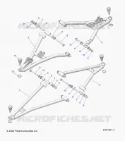 FRONT SUSPENSION CONTROL ARMS